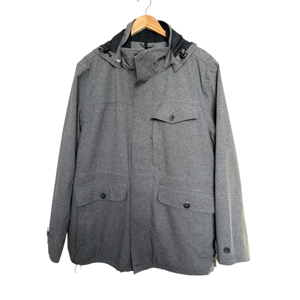 L.L. Bean Men’s Parka Jacket‎ 3 in 1 Coat Shell Waterproof Size XL READ